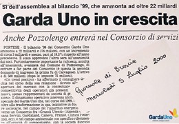 Garda Uno in crescita