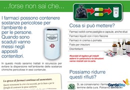 Forse non sai che… i farmaci possono contenere sostanze pericolose per l’ambiente e per le persone