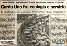 Garda Uno fra ecologia e servizio
