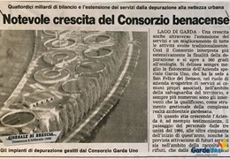 Notevole crescita del Consorzio benacense