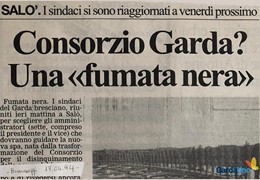 Consorzio Garda Uno? Una "fumata nera"