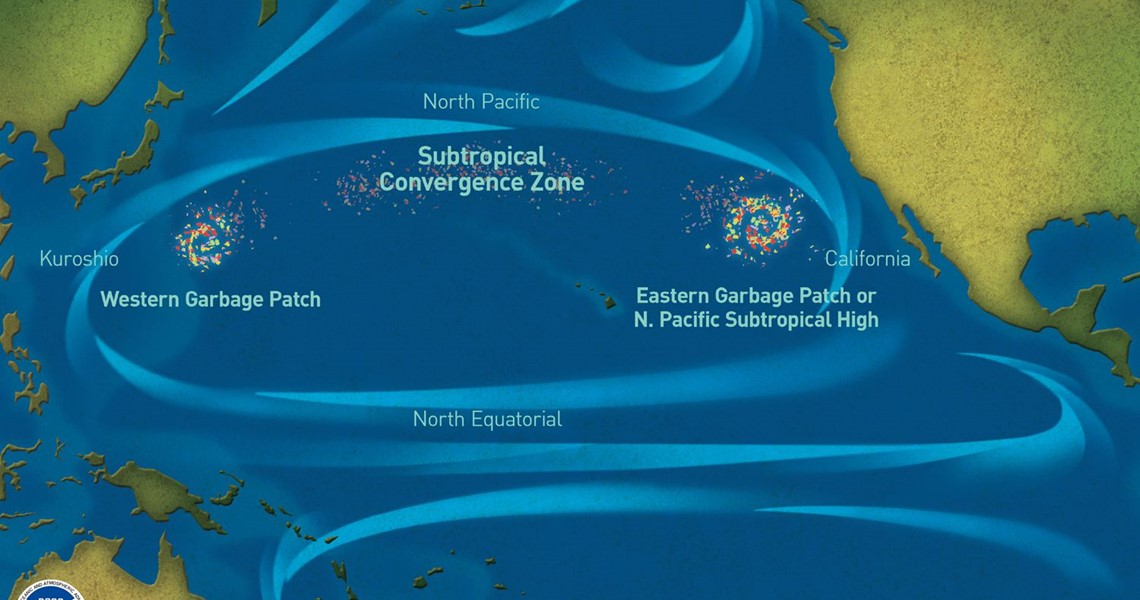 I droni in missione contro il Great Pacific Garbage Patch
