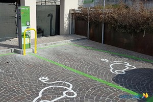 Gardone Riviera: attiva la nuova stazione di ricarica per veicoli elettrici
