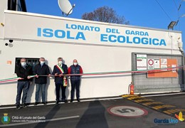 Lonato - Inaugurata l'Isola Ecologica di Via Rassica