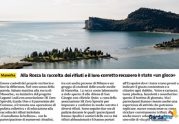 Manerba - Alla Rocca la raccolta dei rifiuti e il loro corretto recupero è stato "un gioco"