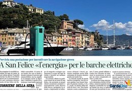 Sul Garda si spinge per la navigazione elettrica