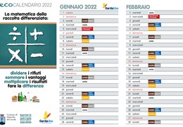 Eco Calendario 2022 Manerba del Garda - Gennaio