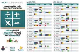Eco Calendario 2022 Calcinato - Maggio