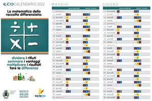 Eco Calendario 2022 Gardone Riviera - Maggio