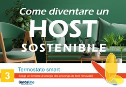 Come diventare un host sostenibile? Termostato smart