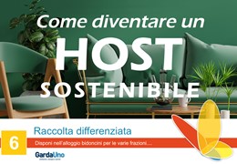 Come diventare un host sostenibile? Raccolta differenziata