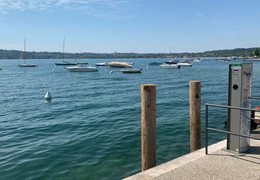Nel porto di San Felice la ricarica per i motoscafi elettrici
