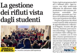 La gestione dei rifiuti vista dagli studenti