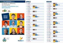 Eco Calendario 2023 Moniga del Garda - Aprile