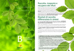 Bilancio di Sostenibilità 2022: Raccolta, trasporto e recupero dei rifiuti