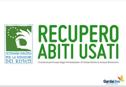 Garda Uno aderisce alla settimana del "Recupero abiti usati"