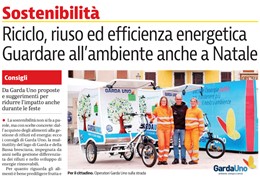 Sostenibilità: Riciclo, riuso ed efficienza energetica