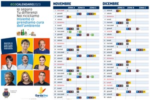 Eco Calendario 2023 Calcinato - Dicembre