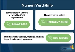 I numeri verdi di Garda Uno attivi 24/7