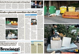 Brescia Oggi: Gargnano, strade e piazzole assediate dai rifiuti