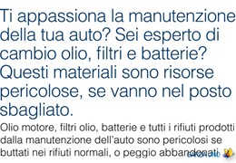 Forse non sai che … Ti appassiona la manutenzione della tua auto?