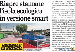 Giornale di Brescia: Manerbio, riapre stamane l’isola ecologica in versione smart