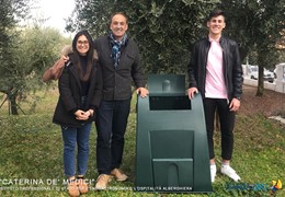 Igiene Urbana: Un composter pronto all’uso per le classi di indirizzo Enogastronomia