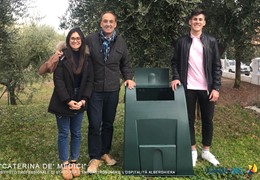 Igiene Urbana: Un composter pronto all’uso per le classi di indirizzo Enogastronomia