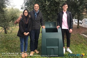 Igiene Urbana: Un composter pronto all’uso per le classi di indirizzo Enogastronomia