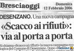 Desenzano - "Scacco ai rifiuti": via al porta a porta