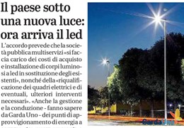 Magasa - Il paese sotto una nuova luce: ora arriva il led